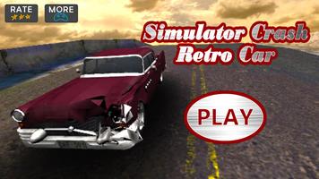 Simulator Crush Retro Car اسکرین شاٹ 1