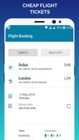 Cheap Flight Ticket Booking App постер