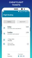 Cheap Flight Ticket Booking App ポスター