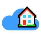 Home cloud icône