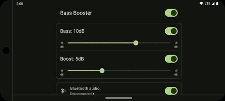 Bass Booster تصوير الشاشة 1