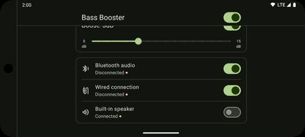 Bass Booster تصوير الشاشة 2