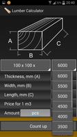 Calculator Lumber & Timber captura de pantalla 2