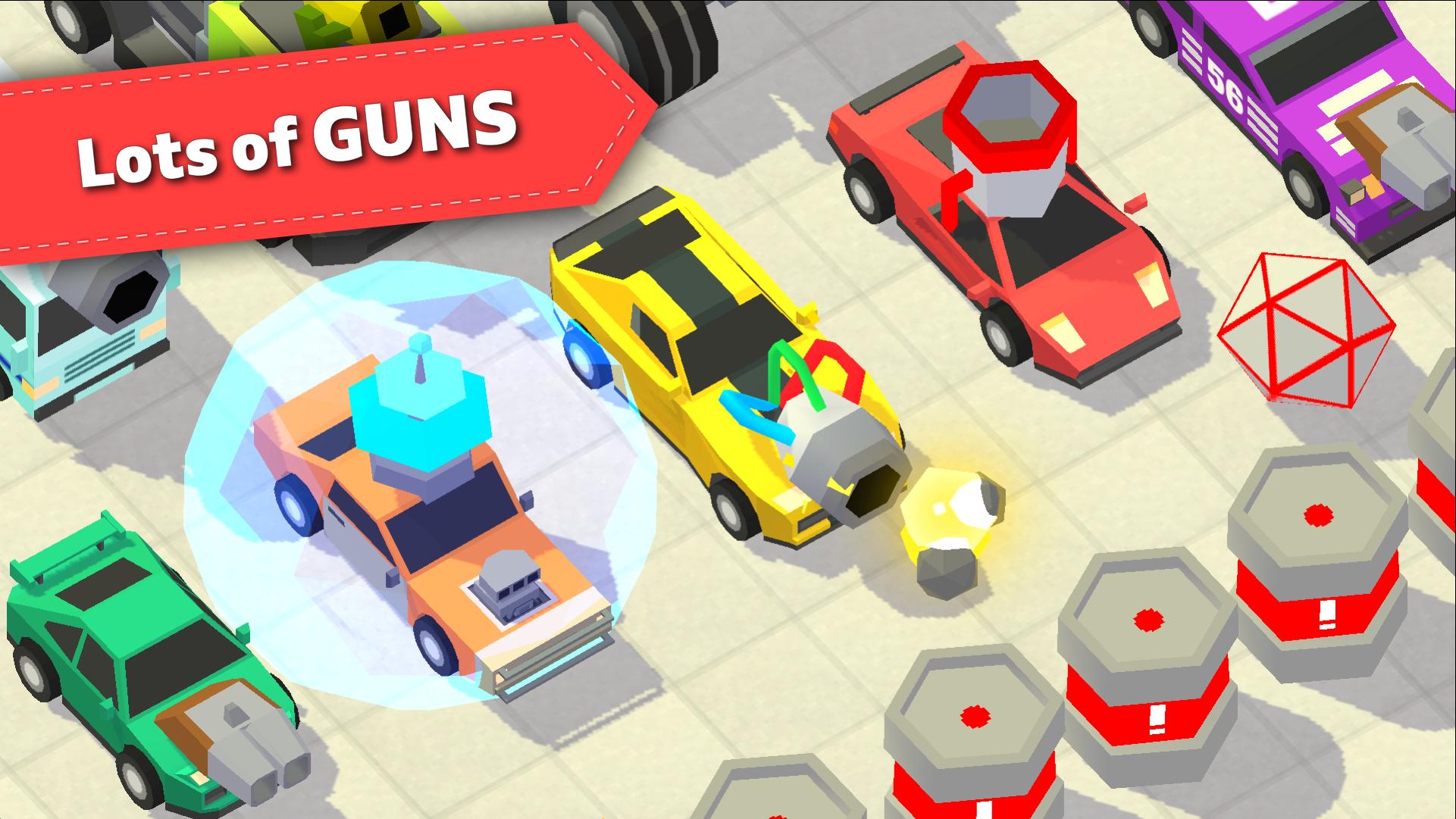 Cars arena cars and guns