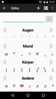 Kaomoji+ Japanische Emoticons Screenshot 1