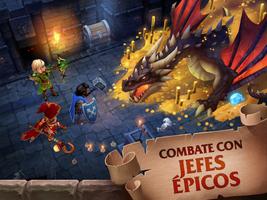 Forge of Glory: Match3 MMORPG & Action Puzzle Game Poster