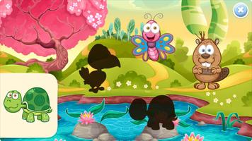 Sorter: find animal shadows - kid & toddler puzzle screenshot 3