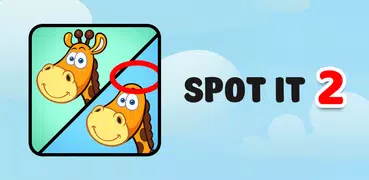 Spot it 2: Find the Difference for toddlers & kids