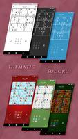 Sudoku: styled brain game Affiche