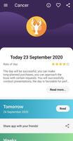 Cancer Horoscope تصوير الشاشة 1