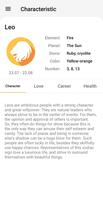 Leo Horoscope تصوير الشاشة 3