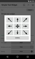 Simple Text Widget اسکرین شاٹ 3