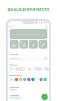 Bloco de notas + listas imagem de tela 2