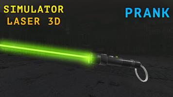 Laser 3D Simulator Joke Affiche