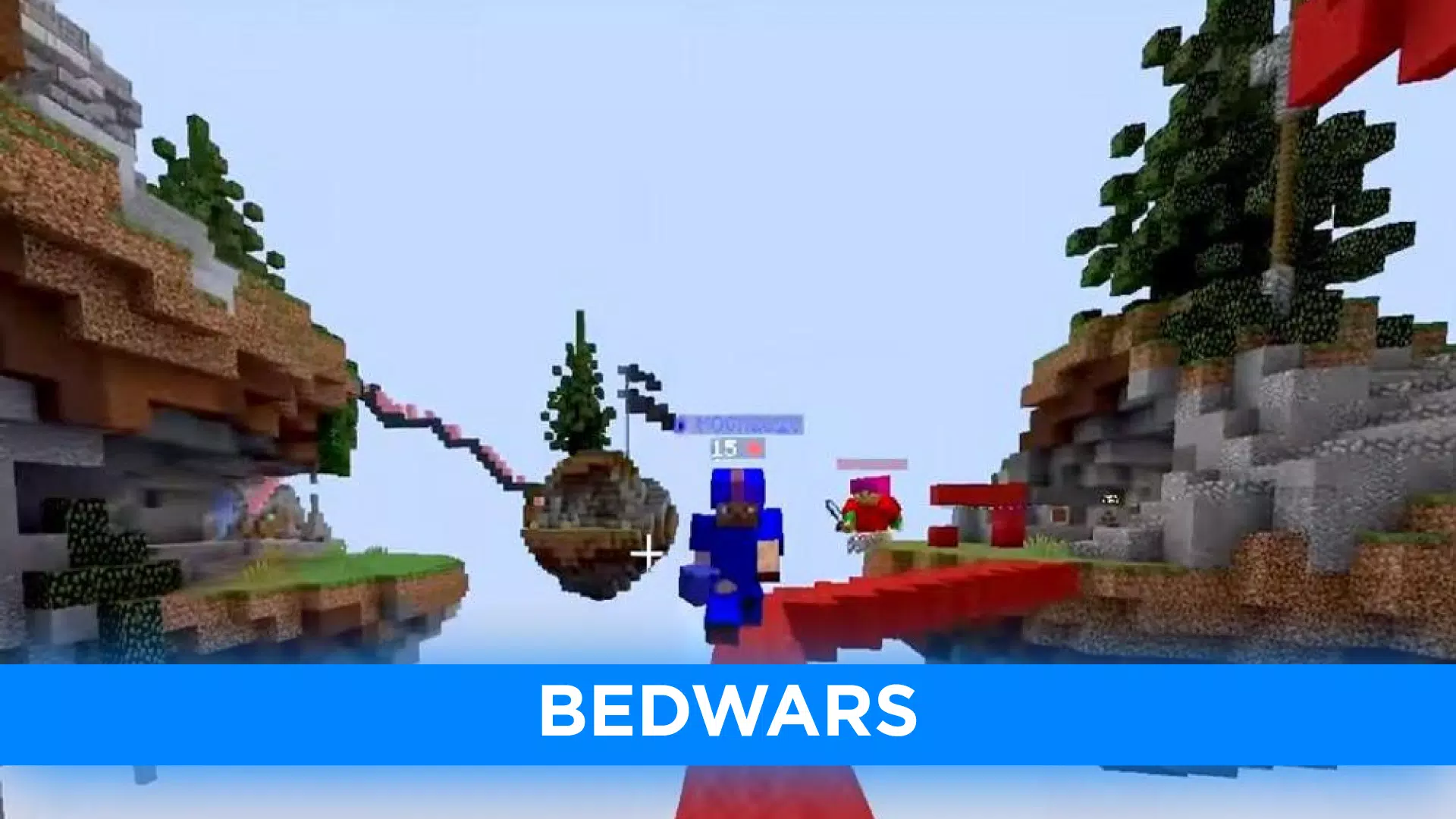 Minecraft: BED WARS - DEFENDA a SUA CAMA!!! 