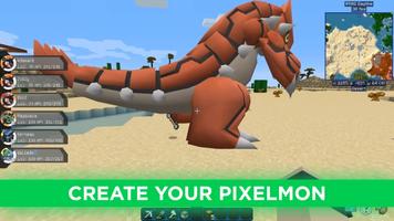 Pixelmons: mods for minecraft تصوير الشاشة 1