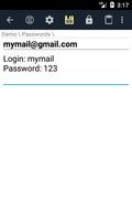 Notepad with password (free, no ads) اسکرین شاٹ 2