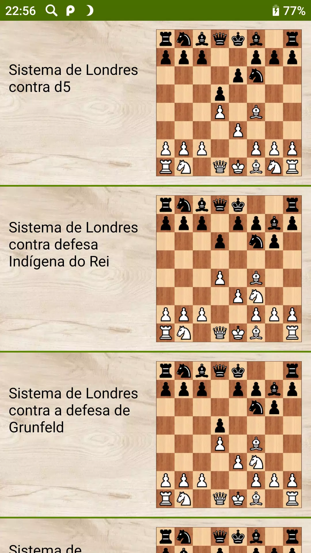 Xadrez - Sistema de Londres – Apps no Google Play