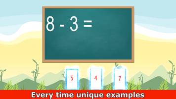 Game - Math 1, 2, 3 grade ภาพหน้าจอ 3