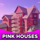 Pink House for Minecraft icône