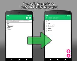 Liste d'achats S capture d'écran 1