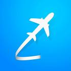 Last Minute Flight Booking App Zeichen