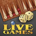 لعبة الطاولة LiveGames مع أناس أيقونة