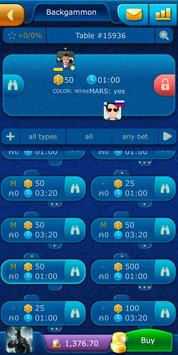 Backgammon LiveGames - live free online game screenshot 3
