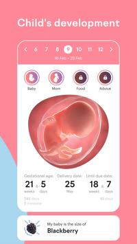 amma Pregnancy & Baby Tracker Plakat