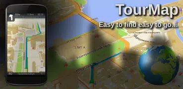 GPS navigator TourMap