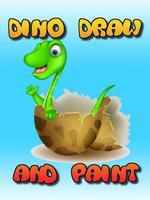 Dino Draw and Paint পোস্টার