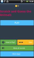 برنامه‌نما Scratch and Guess the Animals عکس از صفحه