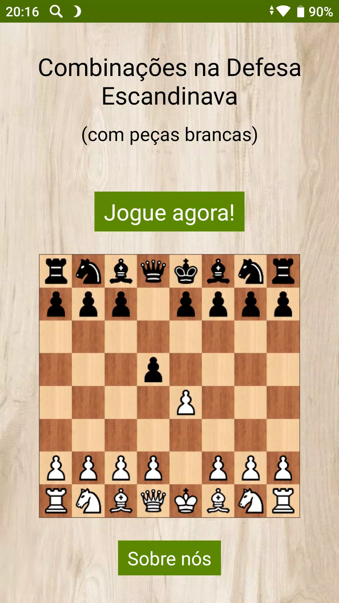 Última Versão de Xadrez - Jogue e4 d5 (Full) 1.7.2.0 para Android