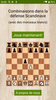 Échecs - Jouer e4 d5 Affiche