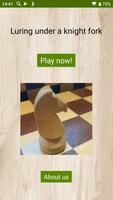 Chess - Knight forks الملصق