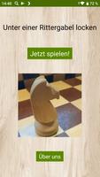 Schach - Rittergabeln Plakat