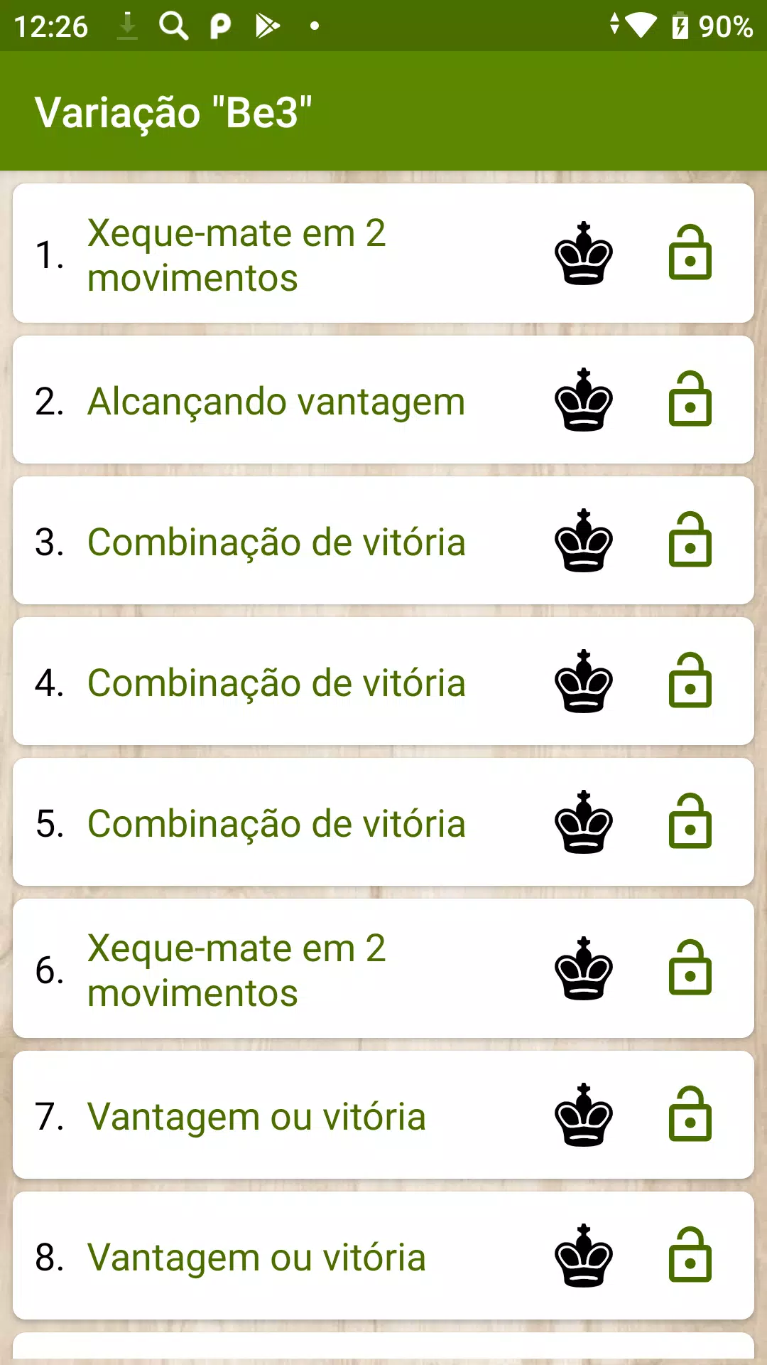 Variação de Najdorf ver. compl – Apps no Google Play