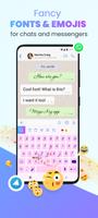 Magic Key: cool themes keyboard for android. Fonts اسکرین شاٹ 1