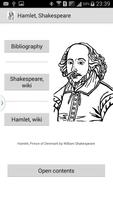 Hamlet by William Shakespeare پوسٹر
