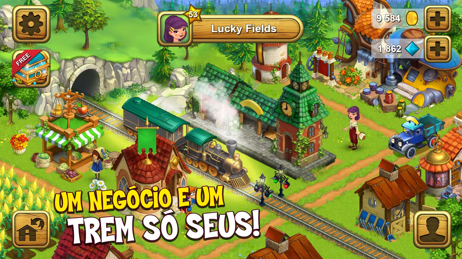 Download do APK de Jogos Fazenda Família para Android