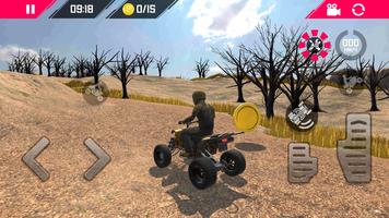 Offroad ATV Bike Desert Cross تصوير الشاشة 2