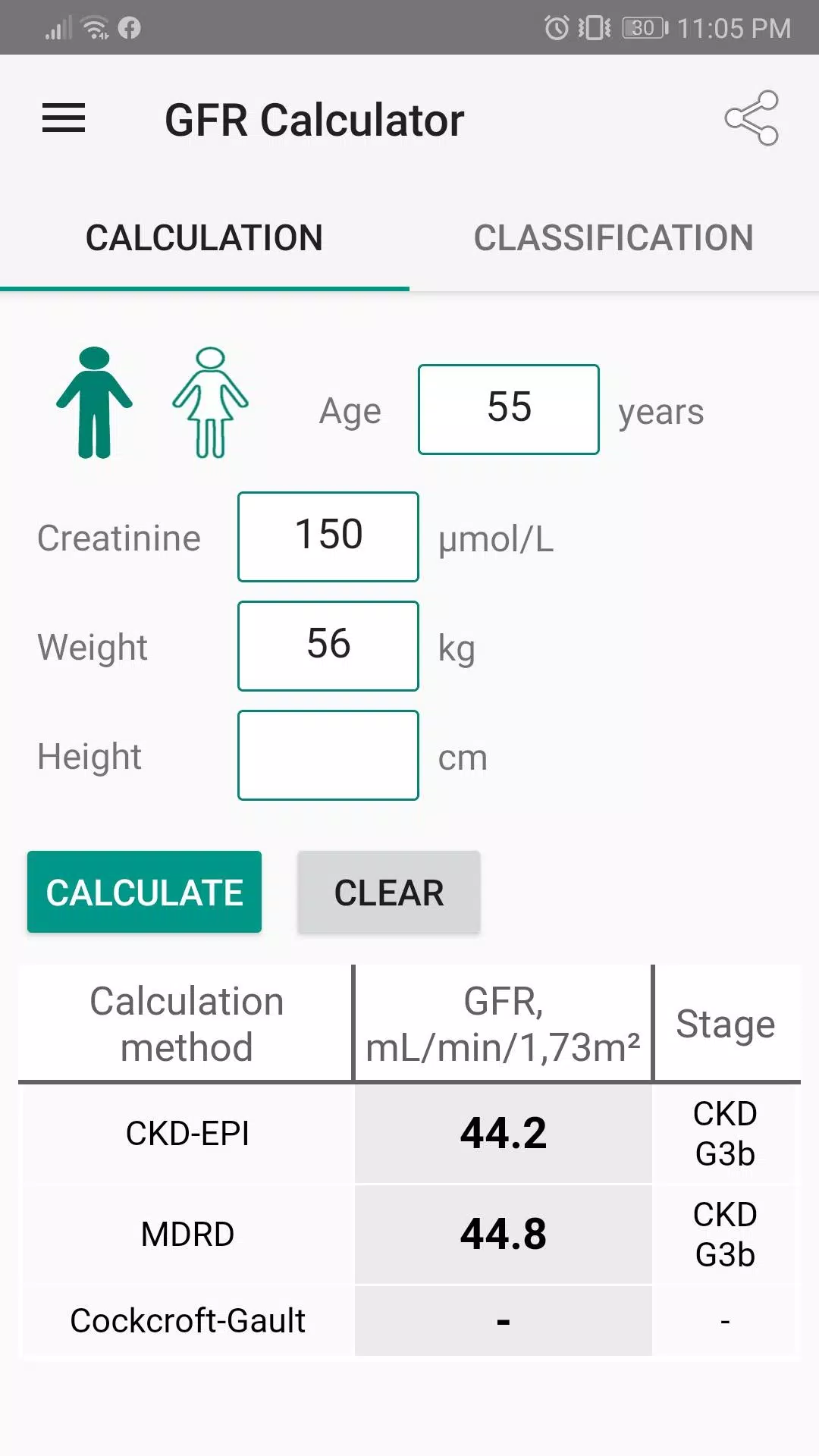 GFR Calculator APK for Android Download