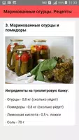 Маринованные огурцы. Рецепты screenshot 3