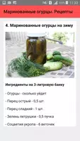 Маринованные огурцы. Рецепты screenshot 4