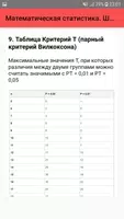 Математическая статистика. Шпа screenshot 7