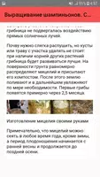 Выращивание шампиньонов. Совет screenshot 7