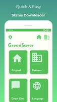 GreenSaver - Status Downloader Affiche