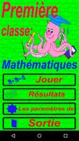 Première classe: Mathématiques Affiche