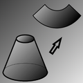 Flat pattern cone.
