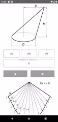 Flat pattern cone calculator XAPK download